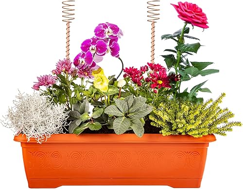 Miniatura 7 de Paquete de 8 estacas de electrocultivo de 13.5 pulgadas, estacas largas de cobre para jardín, antenas de bobina de cobre para jardín de cultivo,