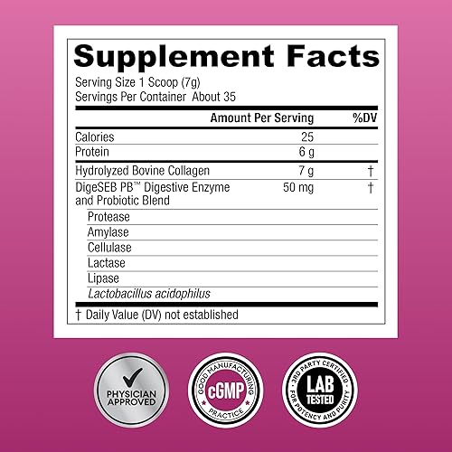 Miniatura 5 de Physician's CHOICE Paquete de colágeno + probióticos para mujer