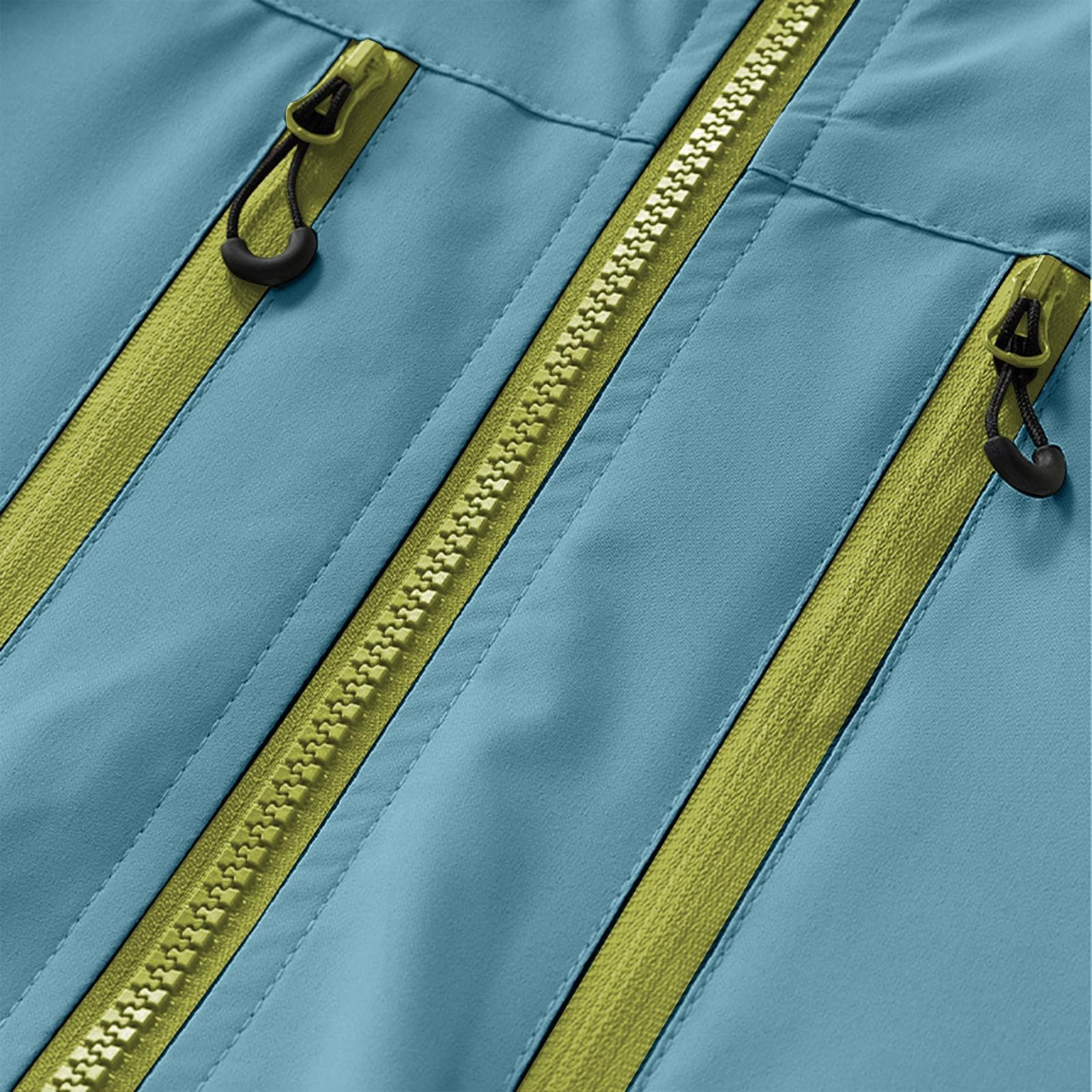 Giacca a vento da uomo con cappuccio, taglie forti | Giacca da escursionismo leggera, impermeabile, durevole, per attività all'aperto, in softshell, regolabile, 2026