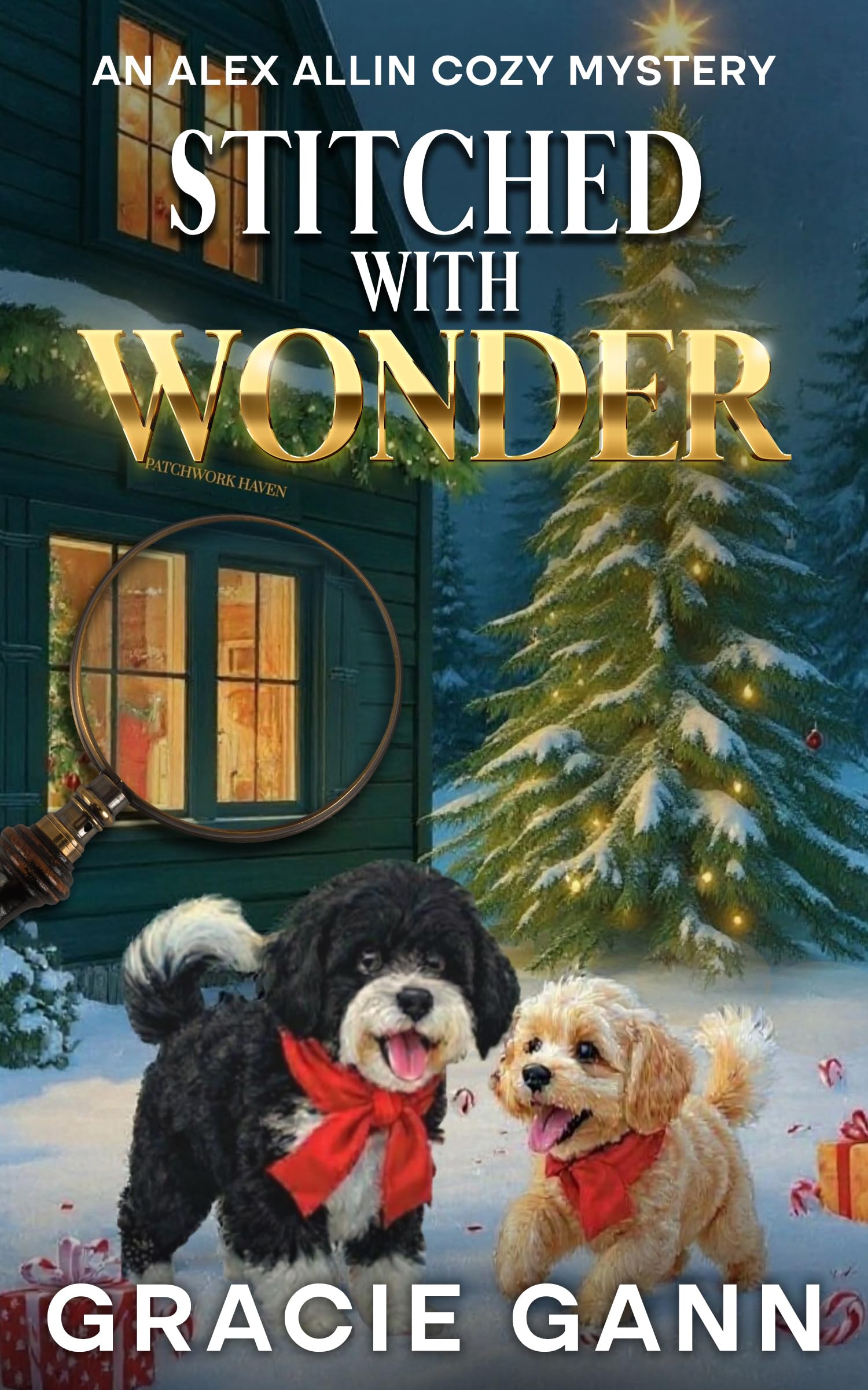 Stitched with Wonder: An Alex Allin Cozy Mystery (Alex Allin Cozy Mysteries)