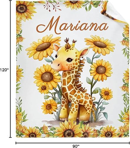 Vista 205 de Regalo personalizado para niños/niños, mantas de zorro personalizadas para sofá, cama, dormitorio, sala de estar, manta ligera