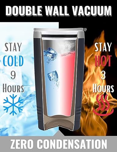 Miniatura 7 de Onebttl Regalo de viaje con temática de Estados Unidos, recuerdos, vaso de acero inoxidable de 20 onzas con tapa y popote, perfecto para Navidad,