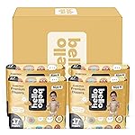 Hello Bello Premium Diapers Size 6, 68 Count Disposable, Extra-Absorbent, and Hypoallergenic Baby Diapers with Snug and Comfort Fit, Sunnyside Up Pattern Value Pack