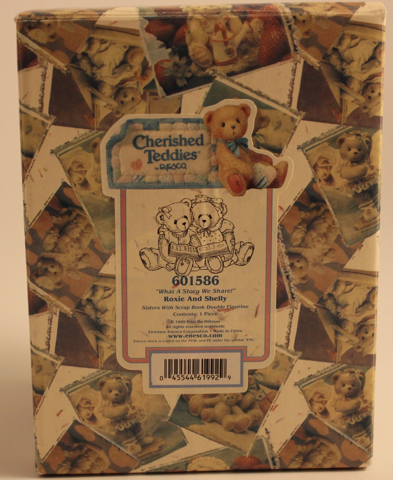 Amazon.com: Cherished Teddies 1999 Roxie And Shelly 601586 : Toys