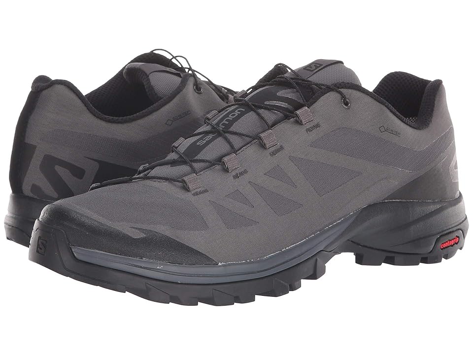 

Salomon Outpath GTX(r) (Magnet/Black/Black) Men's Shoes, Gray