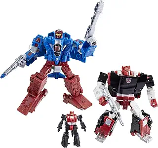 トランスフォーマー ハズブロ コレクティブル トイ ジェネレーション ウォーフォーサイバトロンデラックス WFC-S26 オートボット アルファストライク カウンターフォース 3パック - ファイナルストライクフィギュアシリーズ:パート1 | トランスフォーマー包囲戦 サイバトロンデラックスクラス6インチアクションフィギュア 3個パック 限定-Alphastrike Counterforce Reissue