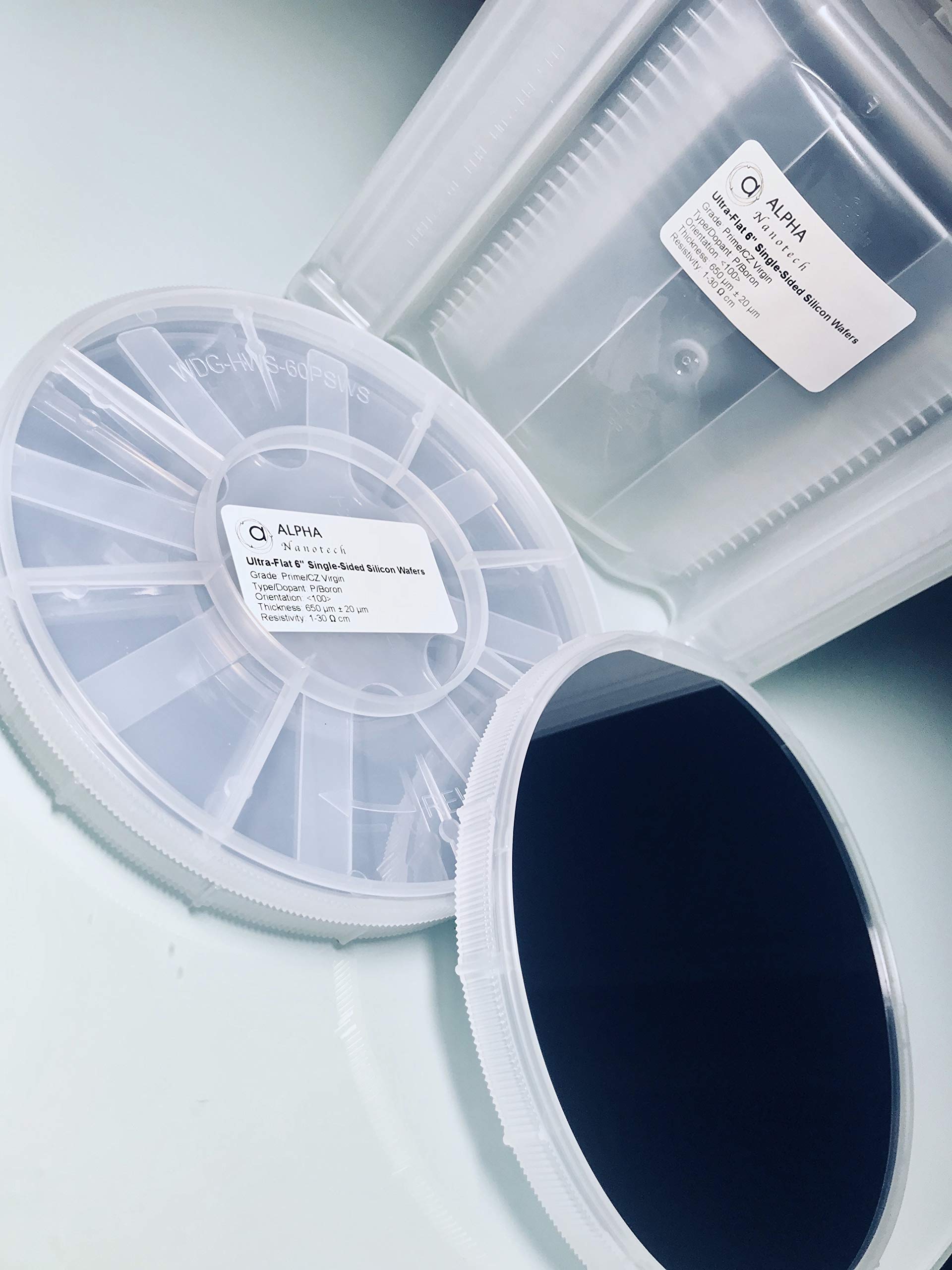 Alpha Nanotech pierwszorzędny wafel silikonowy (152,4 mm) (Ilość: 1 szt.)