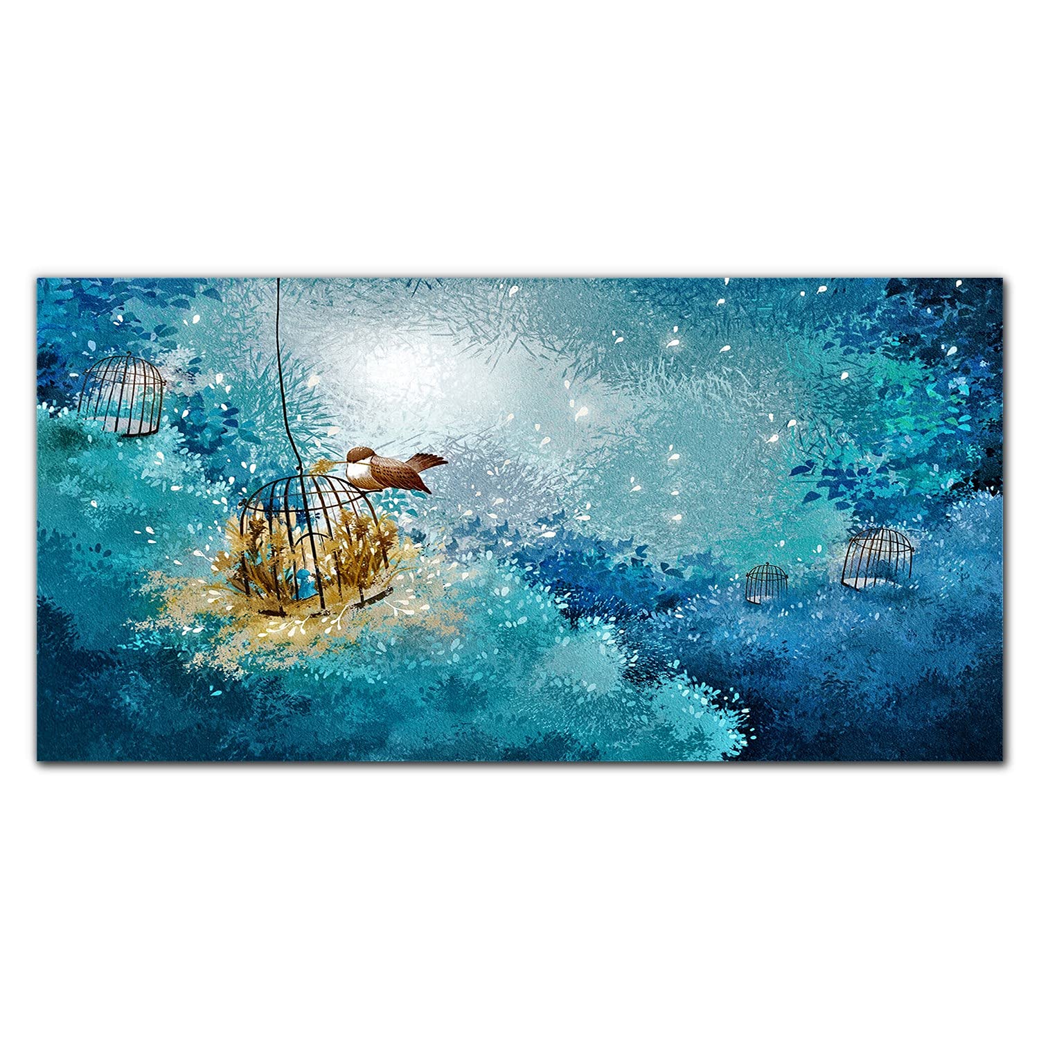 Decoration tableau en verre 100x50cm impression sur verre pour interieur - 8