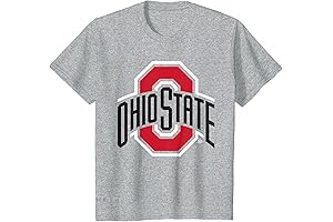 Youthful Ohio State Football Enthusiast's Dream: Kids Icon Gray T-Shirt