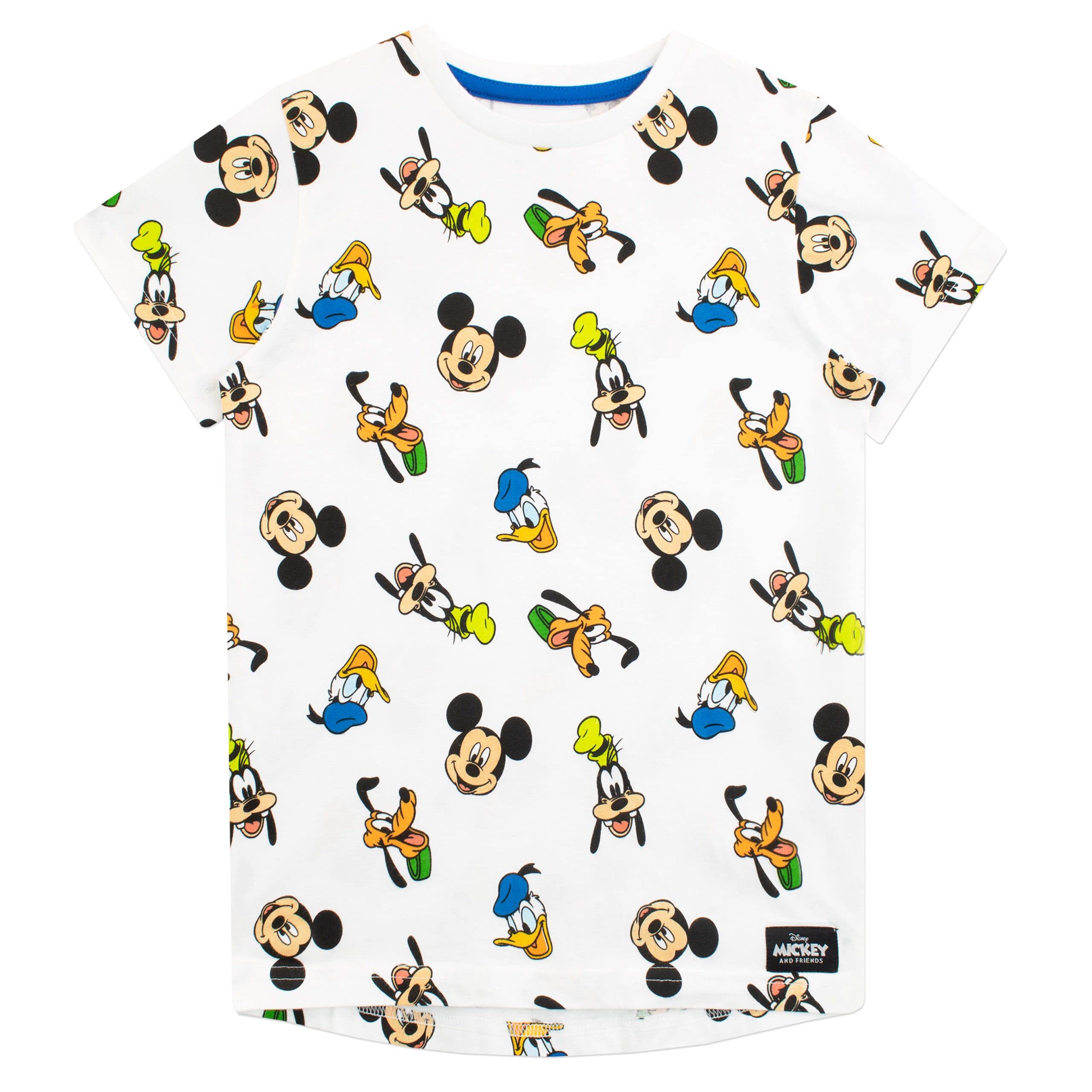 Disney Maglietta per Ragazzi Confezione da 2 Mickey Mouse