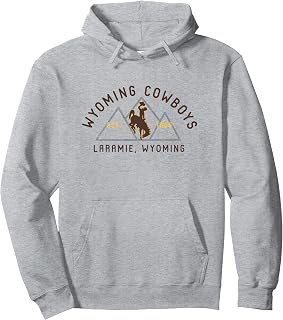 University of Wyoming Tri Mountains | Wyoming Cowboys Pullover Hoodie