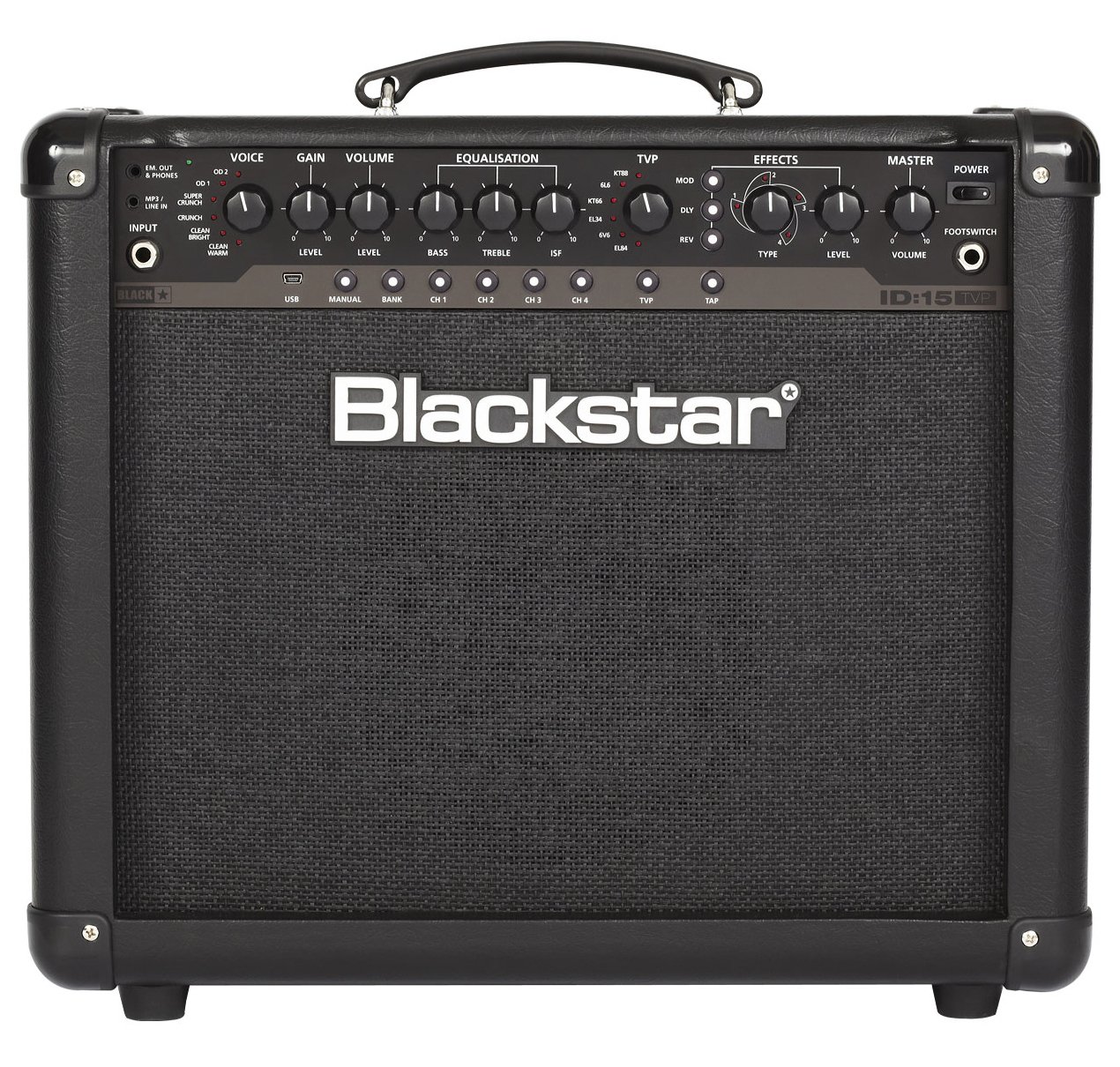 Amazon.co.jp: Blackstar ID:15TVP 15Wプログラマブルギターコンボ