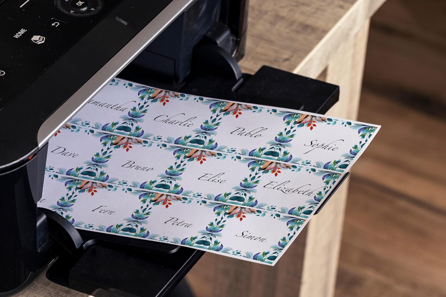 Blake Purely 2 Per A4 Sheet, Pack of 100 Sheets, Total 200 Labels, Self Adhesive Plain Address Shipping Printer Labels, Suitable for Digital Printers, 199.6 x 143.5 mm