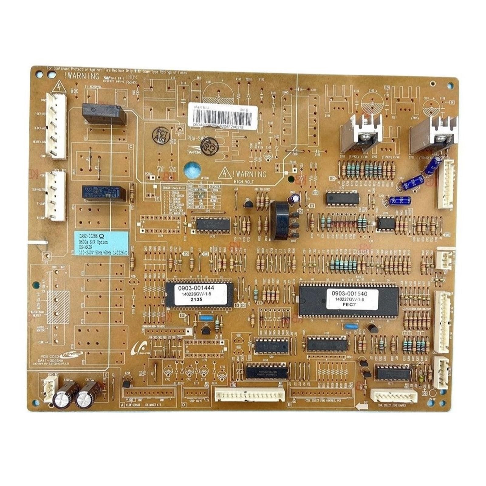 CEPAIXN Refrigerator Computer Board .Compatible For Samsung DA41-00664A DA92-00286Q