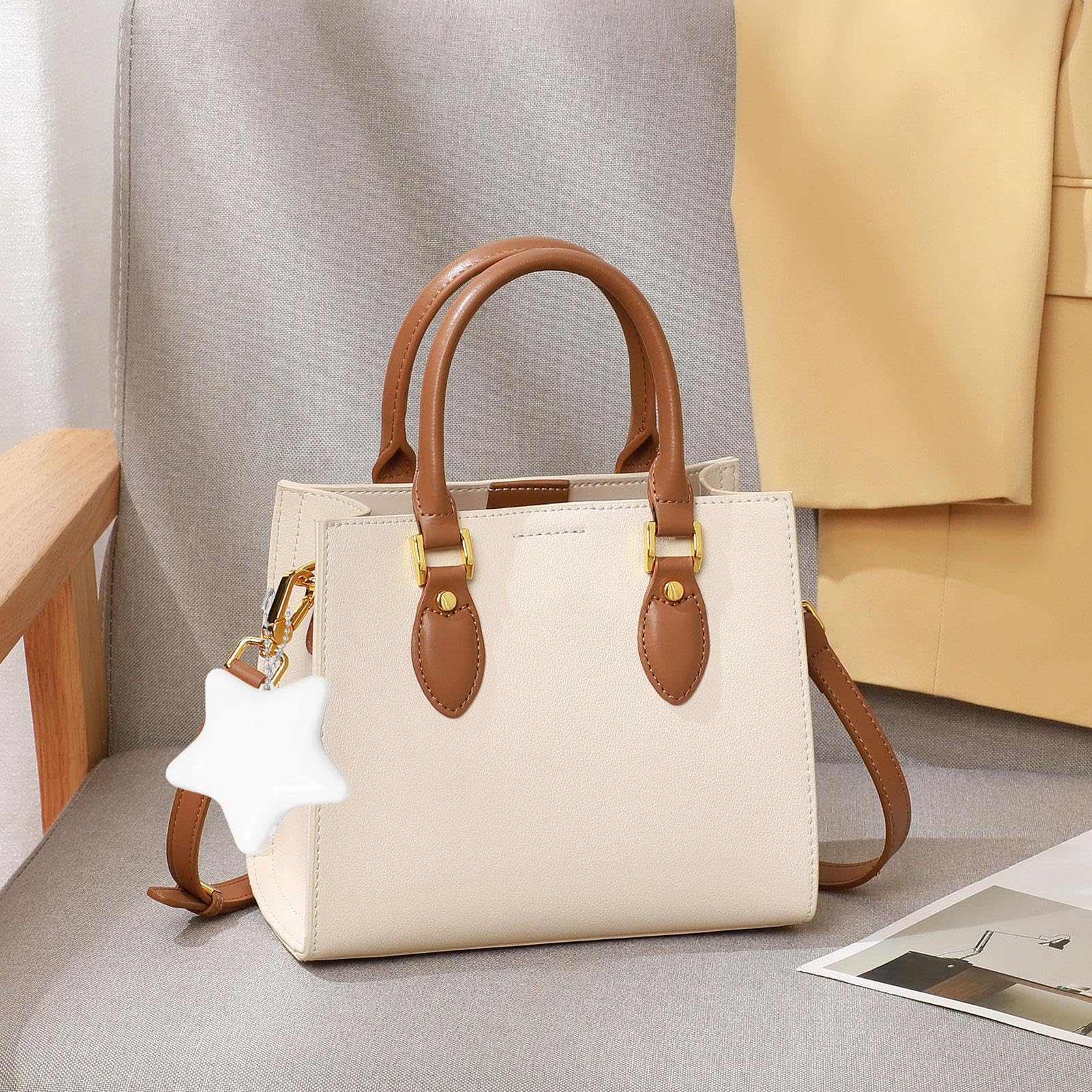 Luce Da Borsa A Forma Di Cuore, Attivazione Touch, Mini Lampadina Ricaricabile Per Borse, Portachiavi O Notturna, Bianca