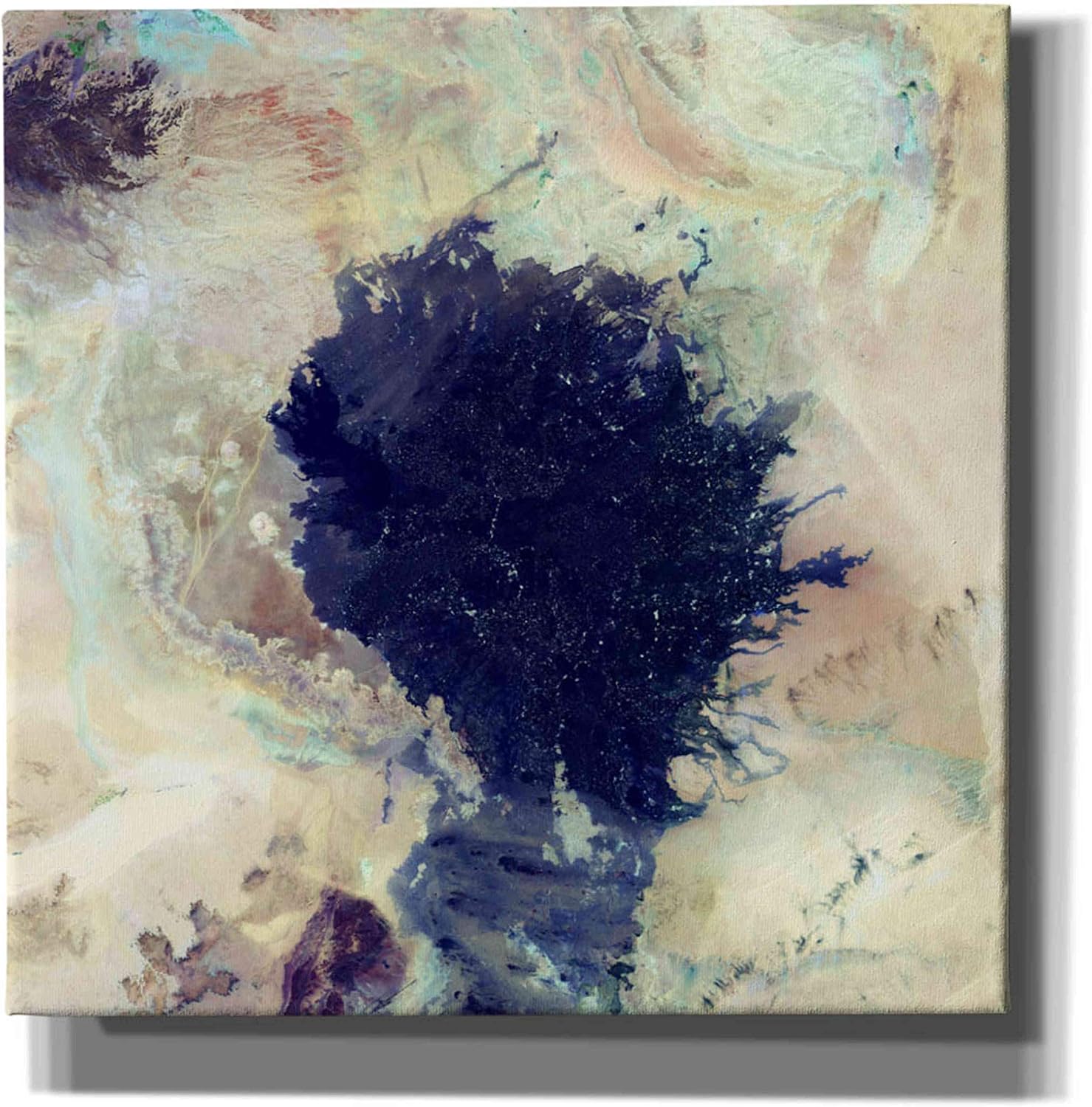 Epic Graffiti 'Earth As Art: Lava Field' Canvas Wall Art, 12" x 12"