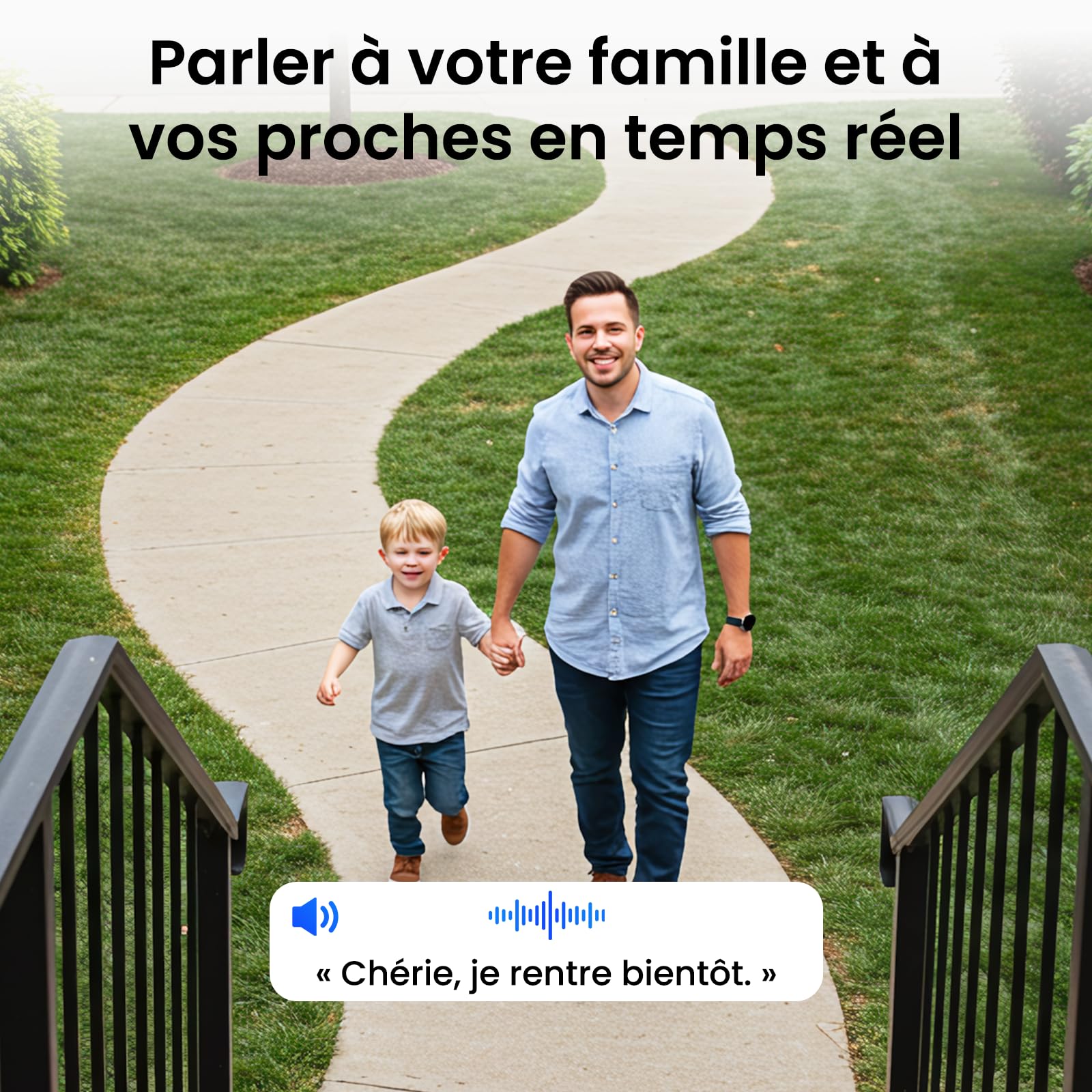 INFIYA 2K Camera Surveillance WiFi Exterieure sans Fil - Camera Exterieur sans Fil Solaire, Alerte Instantanée PIR, Vision Nocturne Couleur, Détection Humaine, 2.4GHz WiFi, Étanche IP65 (Lot de 2)