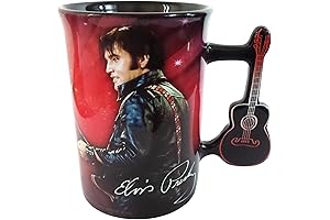 Elbows Away: Elvis Presley Specs-tacular Coffee Mug