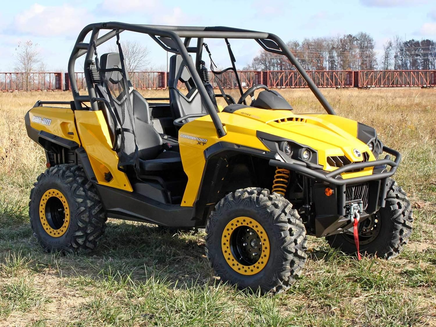 SuperATV Front & Rear 2.5 Inch Lift Kit Compatible with 2011-2020 Can-Am Commander 800/1000 / X/Max | UTV Parts and Accessories