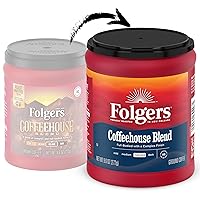 Vista 2 de Café molido Folgers Coffeehouse Blend, tostado medio-oscuro, 9.6 onzas
