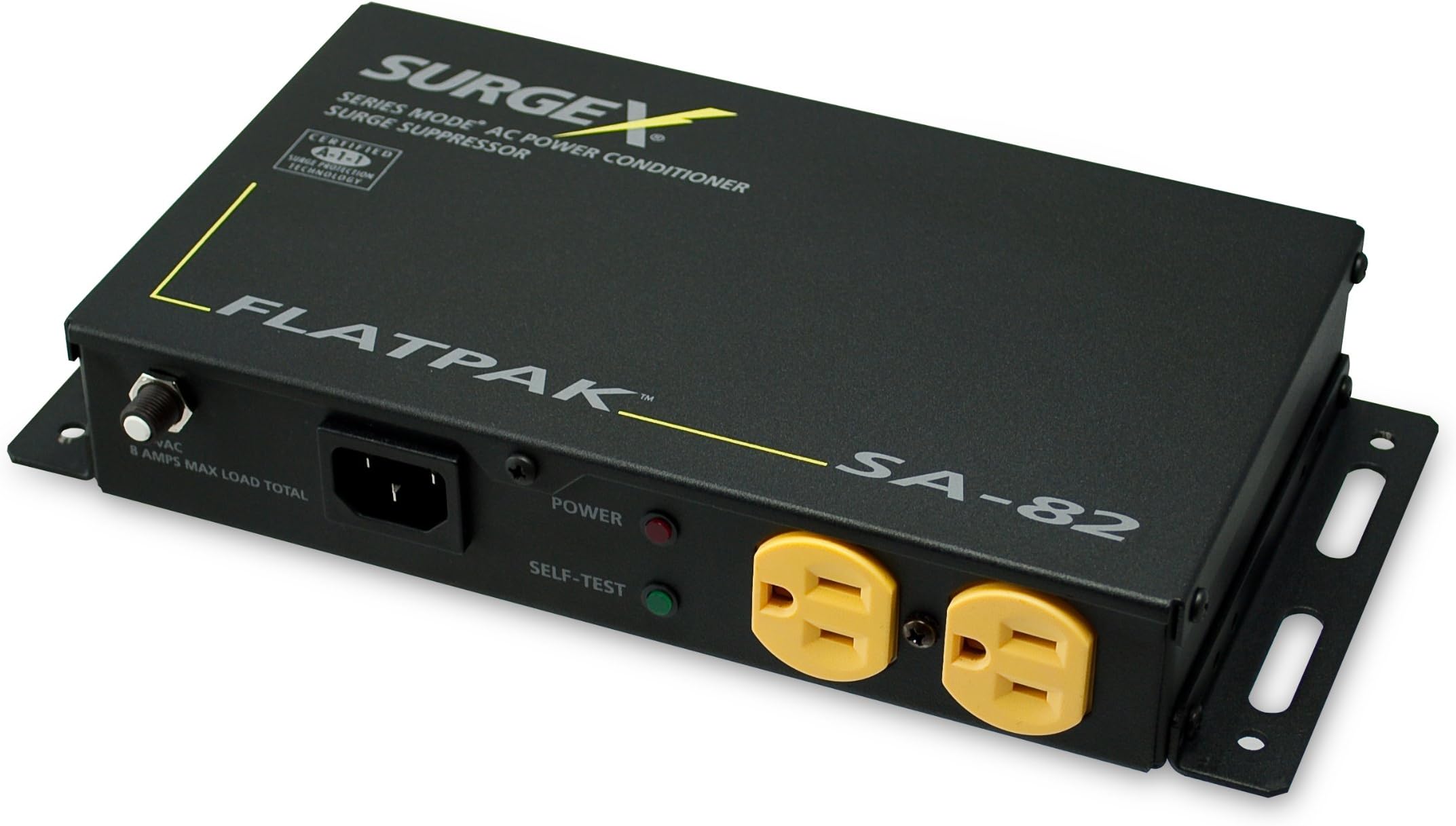 SurgeX SA-82 Flatpak Surge Protector for Flat Panel TVs, Digital Displays and Projectors