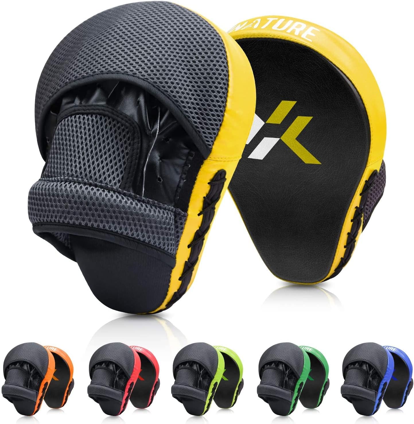 Boxing Equipment Punching Gloves Thai Pads Boxing Training Mitts Kickboxing Punch Mitts Punching Pad A Pair