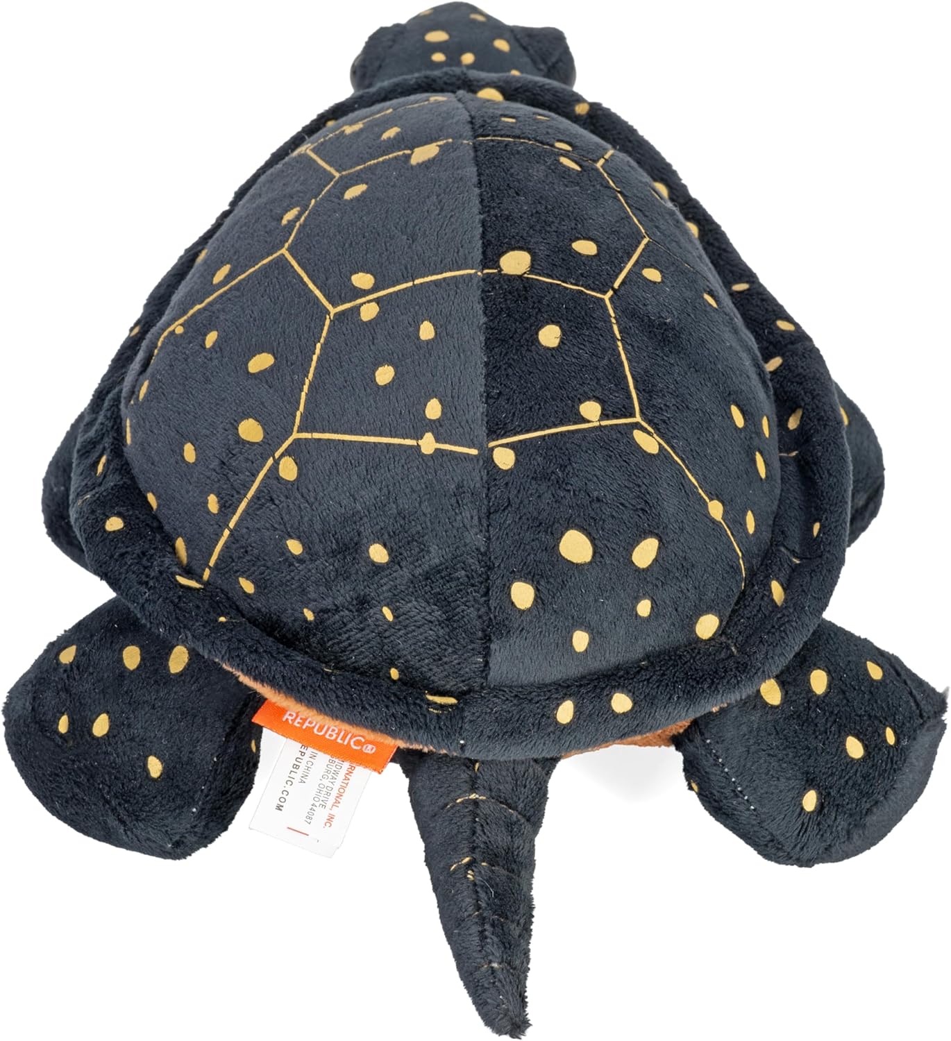 Wild Republic Spotted Turtle Plush, Stuffed Animal, Plush Toy, Gifts for Kids, Cuddlekins 12 inches