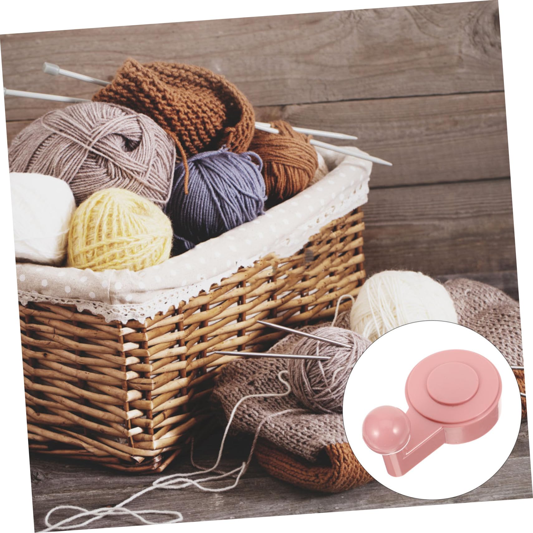 HAPINARY DIY Kitting Machine Loom Knitting Loom Handle Plastic Crank for Boys and Girls