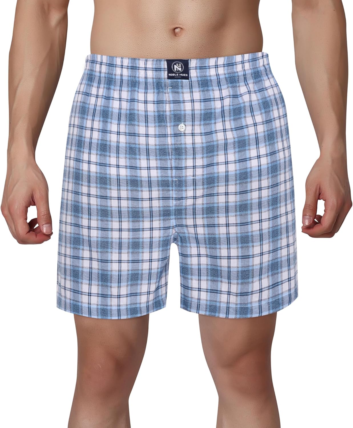 Mens Underwear Cotton Boxers Pack - Mens Boxers with Everyday Comfort, Cool & Breathable Boxers for Men - Image 5