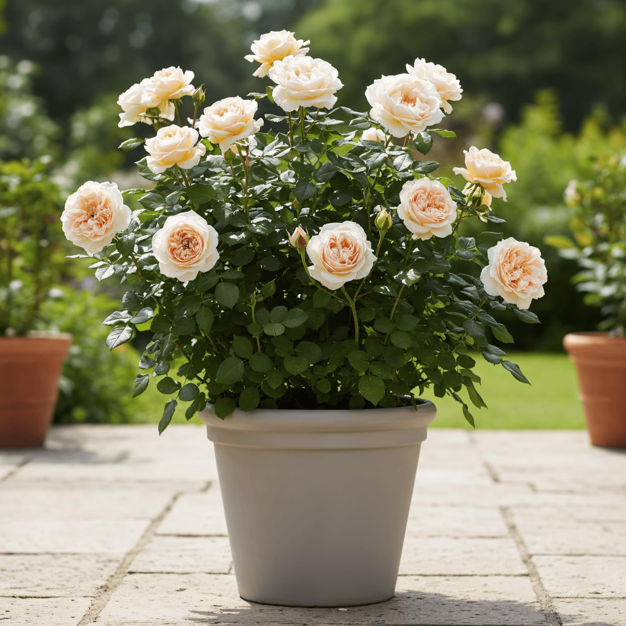 Rose Crème Vivaces Résistantes Plantes de Hollande à Planter Exterieur 1 Plante