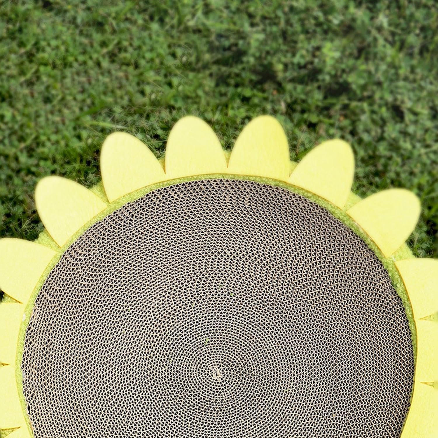 review Corrugated Scratch Pad Cat Scratcher Cardboard House Scratcher Bowl Bowl Couch Training Toy Scratching Board Cat Scratching Pad for Kitty