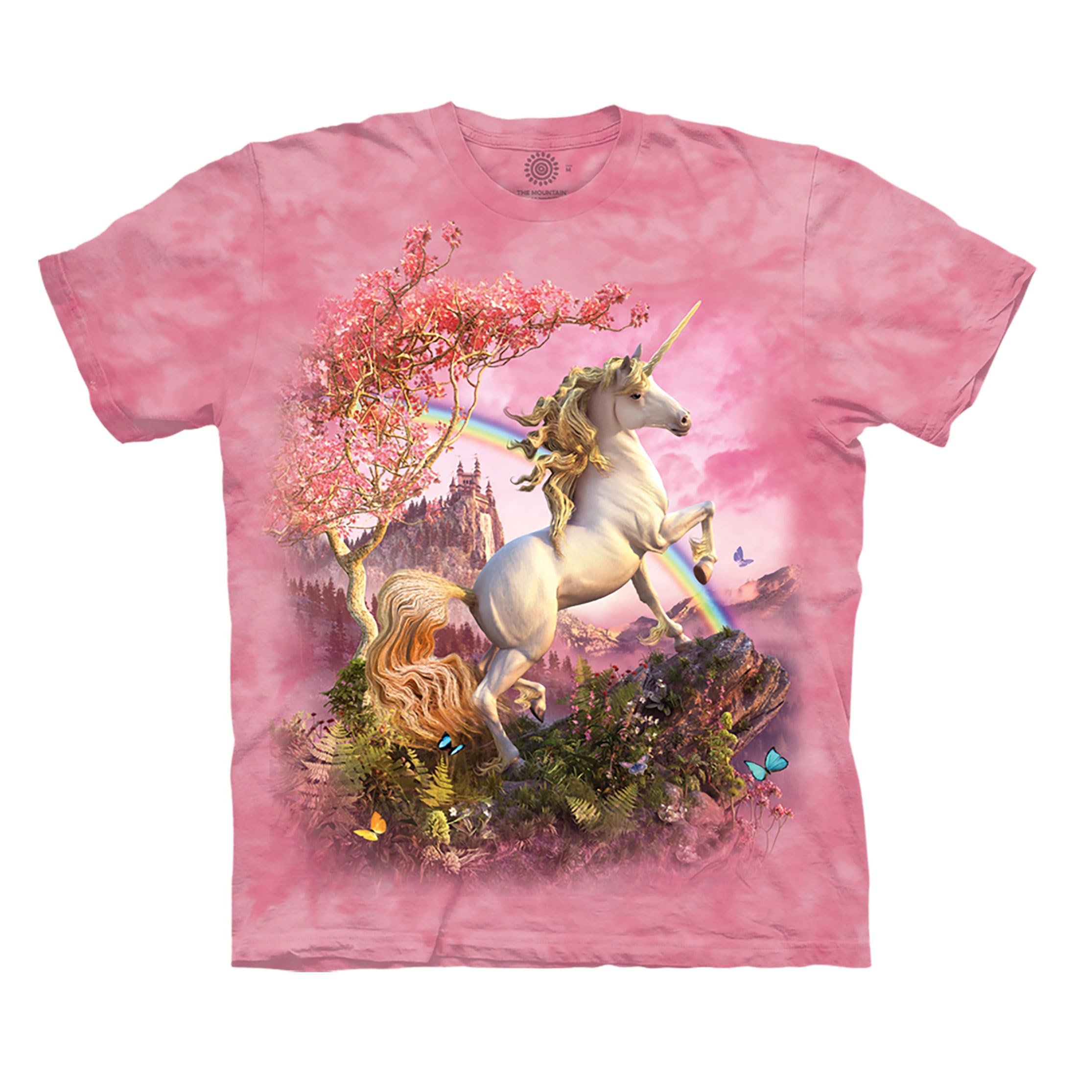 Mens The Mountain Awesome Unicorn T-Shirt