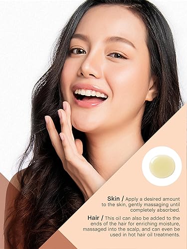 Miniatura 6 de Horbäach Aceite de semilla de granada  4 onzas líquidas  Para rostro y cabello  Promueve la piel de aspecto claro y reduce la apariencia de líneas