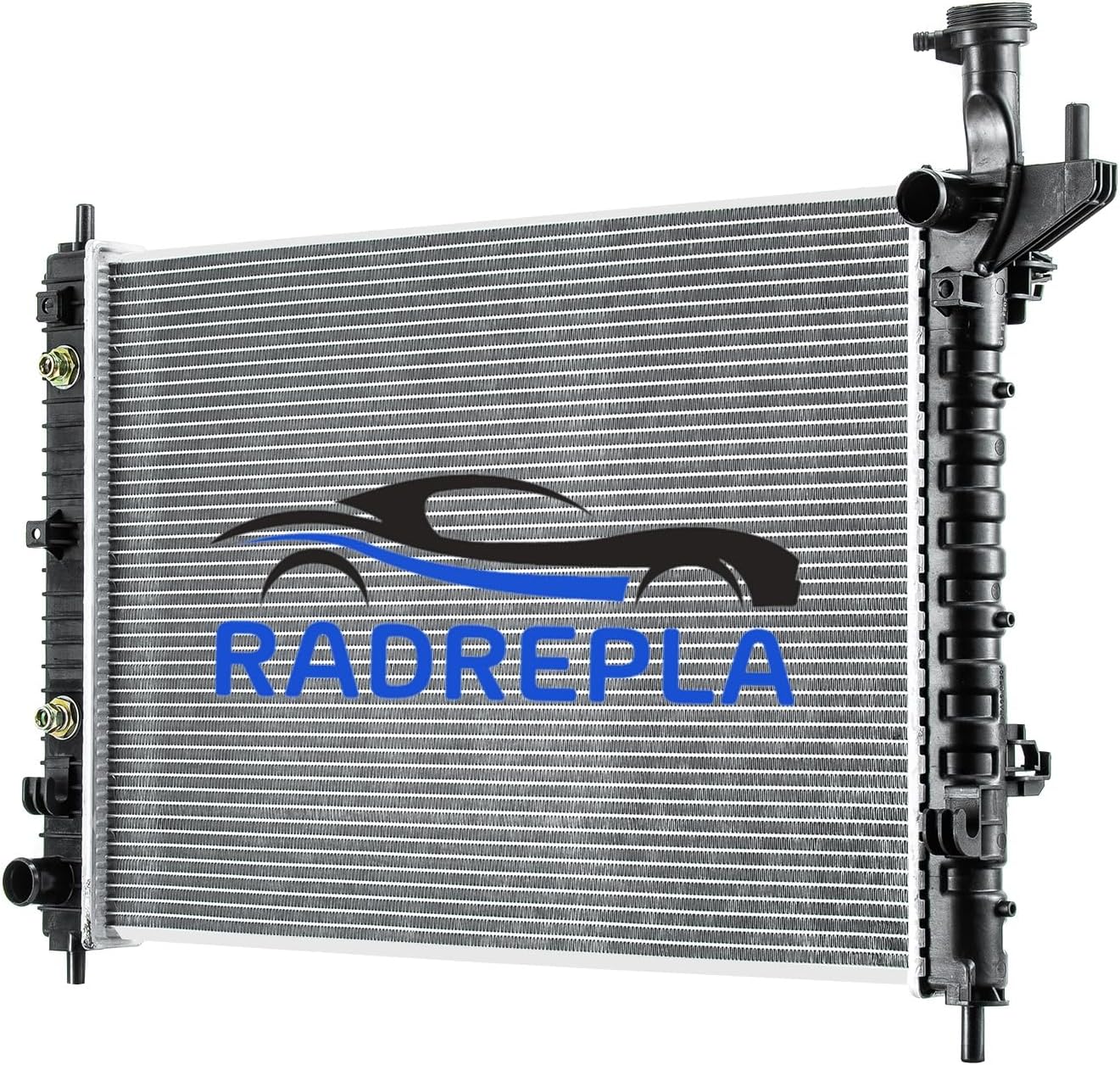 CC13007 Radiator for 2007-2017 Chevy Traverse/GMC Acadia Saturn Outlook 3.6L V6 Radiador Crossflow Radiators 2008 2009 2010 2011 2012 2013 2014 2015 2016 08 09 10 11 12 13 14 15 16 17