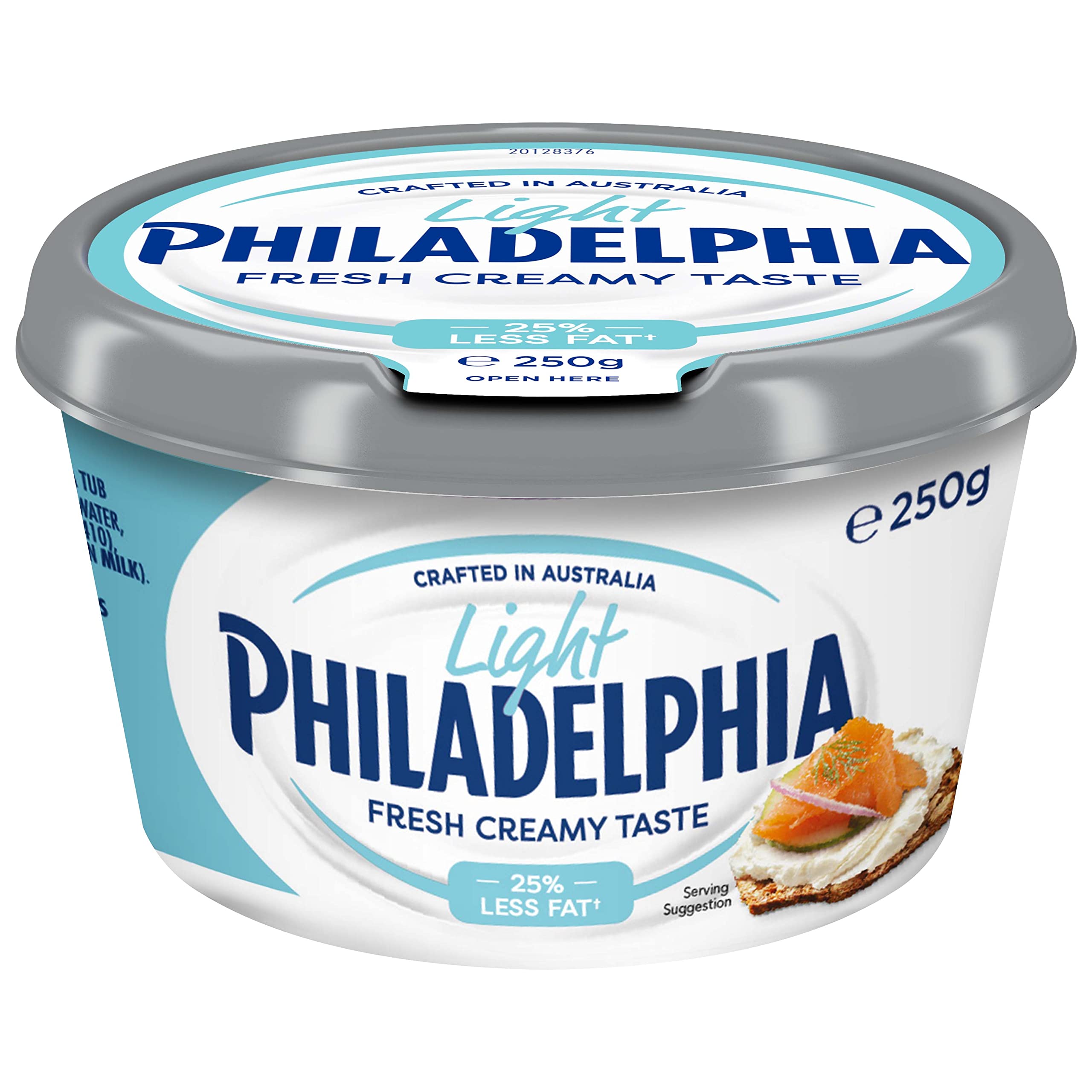 Philadelphia Light Spreadable Cream Cheese Tub 250g : Amazon.sg