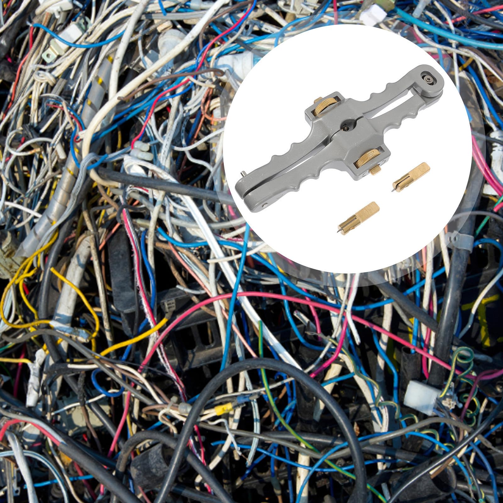 Strumento Spelafili per Cavi in Fibra Ottica, Portatile, Regolabile