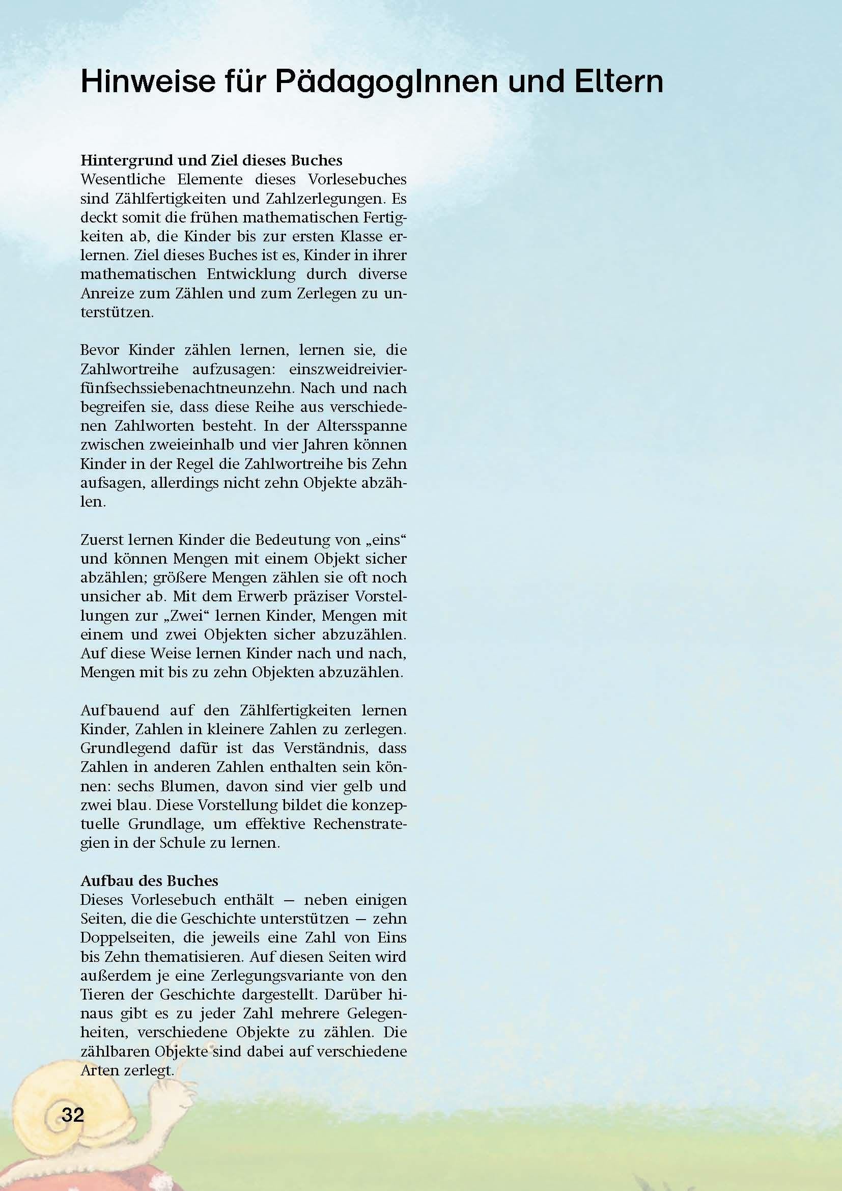 Der Igel, der wissen wollte, wie viele Stacheln er hat: Ein Bilderbuch zum Zählen und Zerlegen (reinhardt junior)