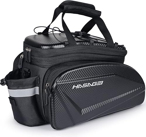 Bolsa de bicicleta, bolsa de bicicleta, bolsa para portabicicletas, capacidad de 35 L, impermeable, bolsa de viaje para maletero de bicicleta,