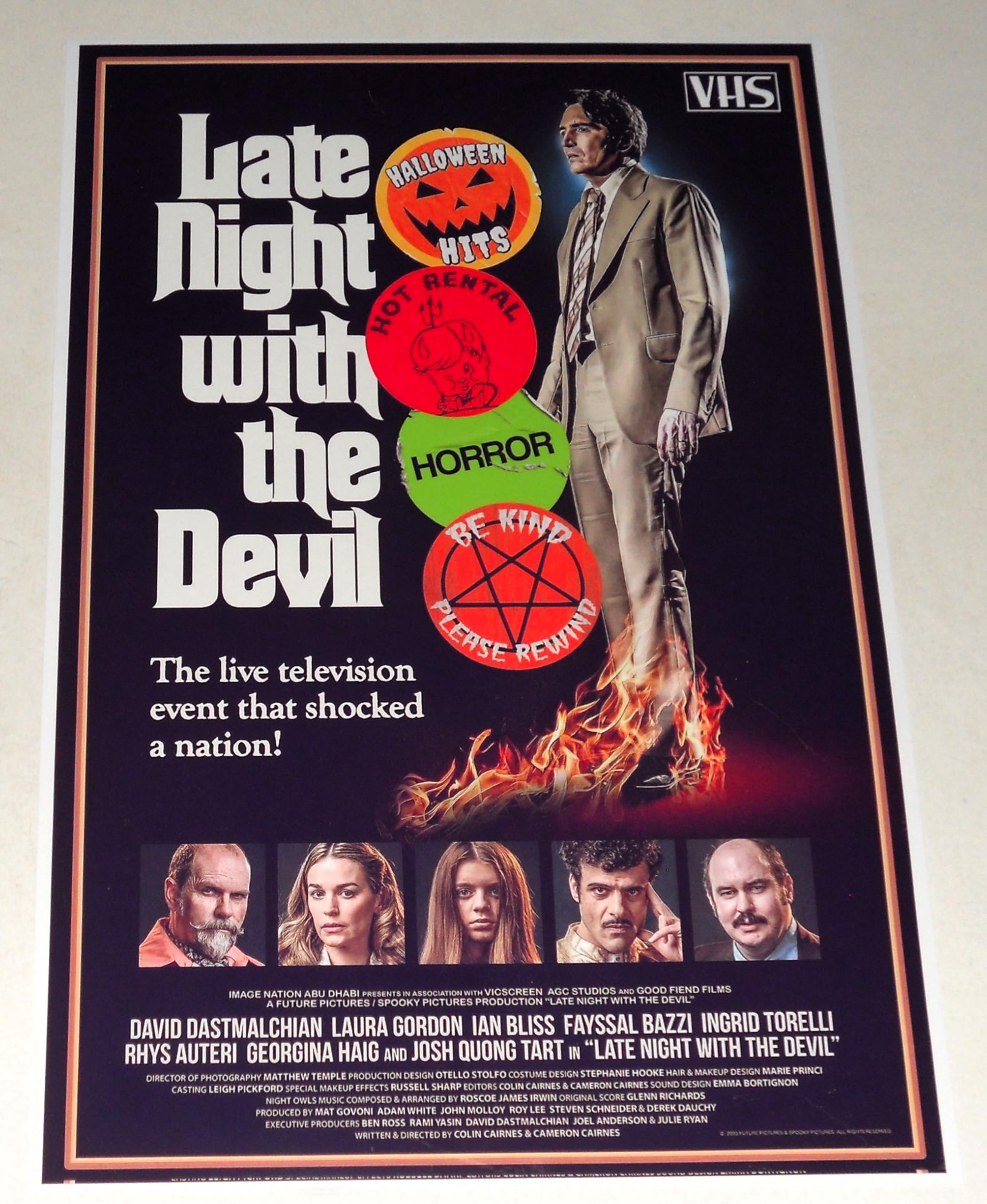 Amazon.com: Cleveland Vinyl Late Night with the Devil 2023 Horror