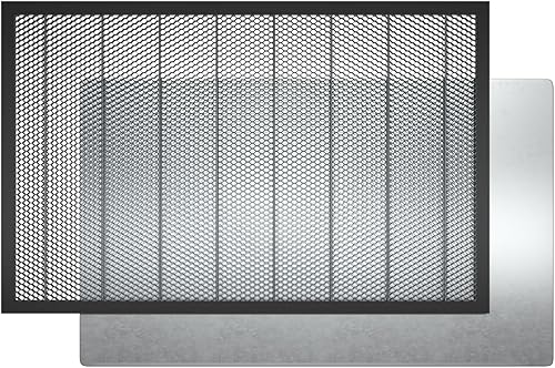 NEJE Mesa de trabajo grande con láser de panal de abejas  20.866 x 33.465 in (20.87 x 33.46 pulgadas), herramienta de grabado y corte para máquina