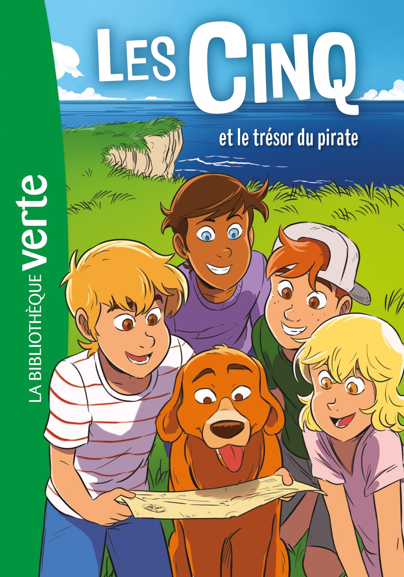 Les Cinq (nouvelle édition), Tome 41 - Les Cinq et le trésor du pirate