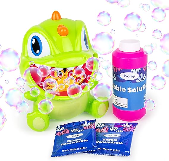 Boley Dino Bubble Blower Battery Operated Bubble Machine