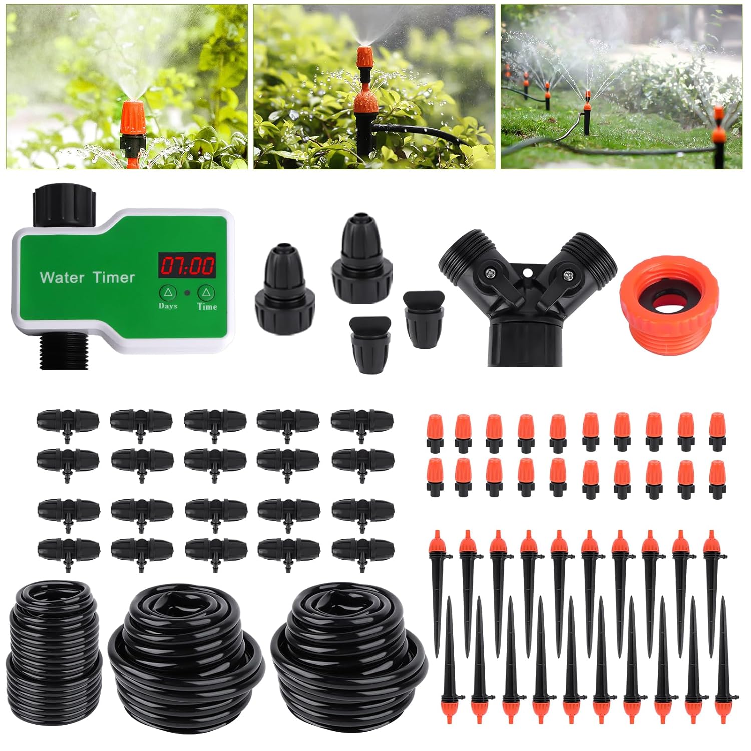 Aedcbaide 20 Kits Automatisches Bewässerungssystem mit