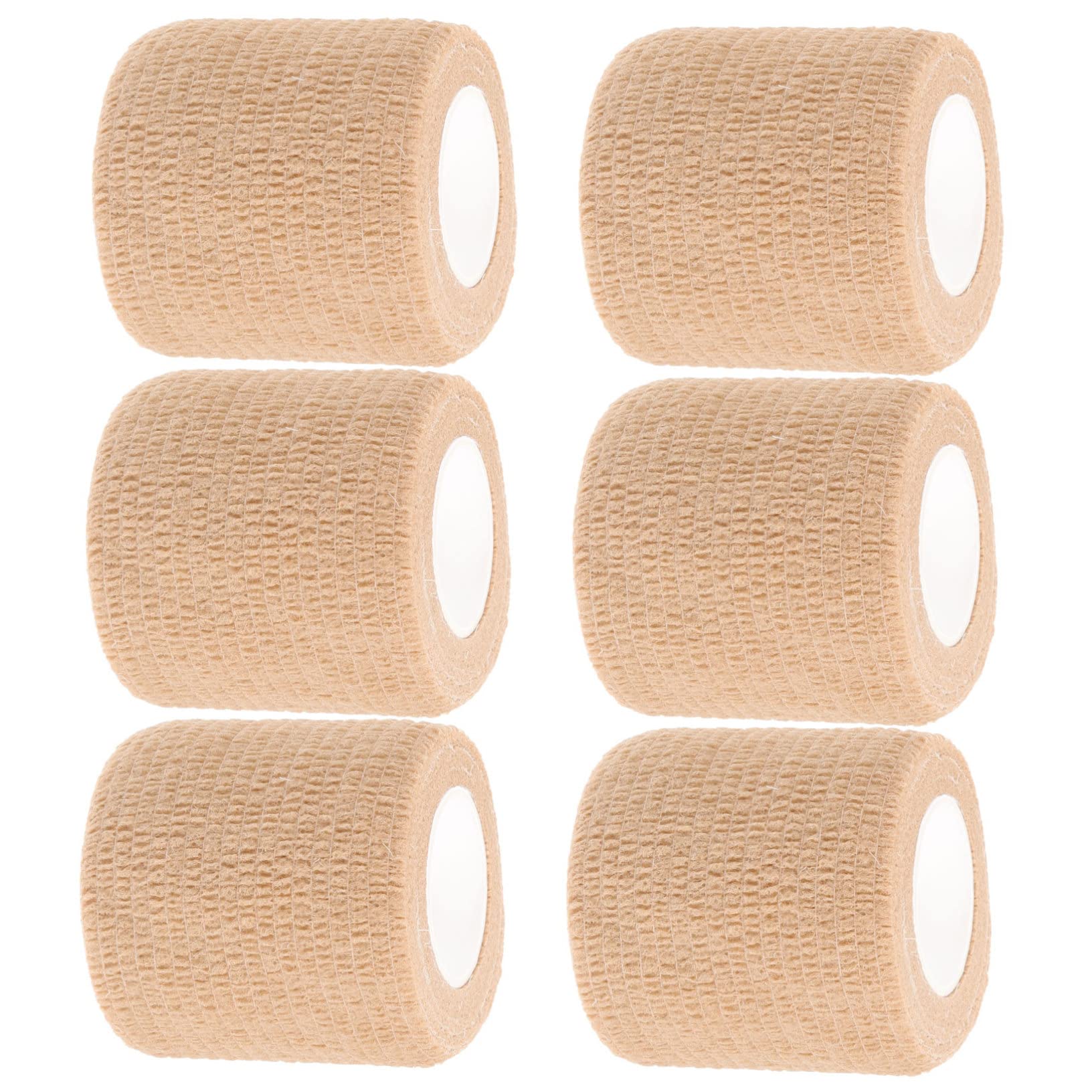Beavorty Breathable Bandage Wrap Tape Elastic Self-Adhesive Sports Bandage Wrist Tape Black Stretchy