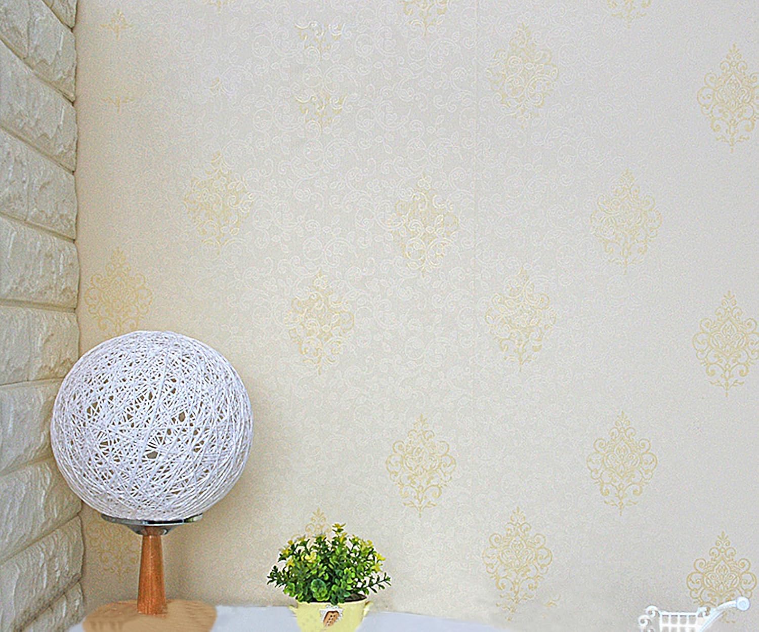 Buy WolTop Motifs PVC Wall Sticker Wallpaper (45 cm x 600 cm) Online at