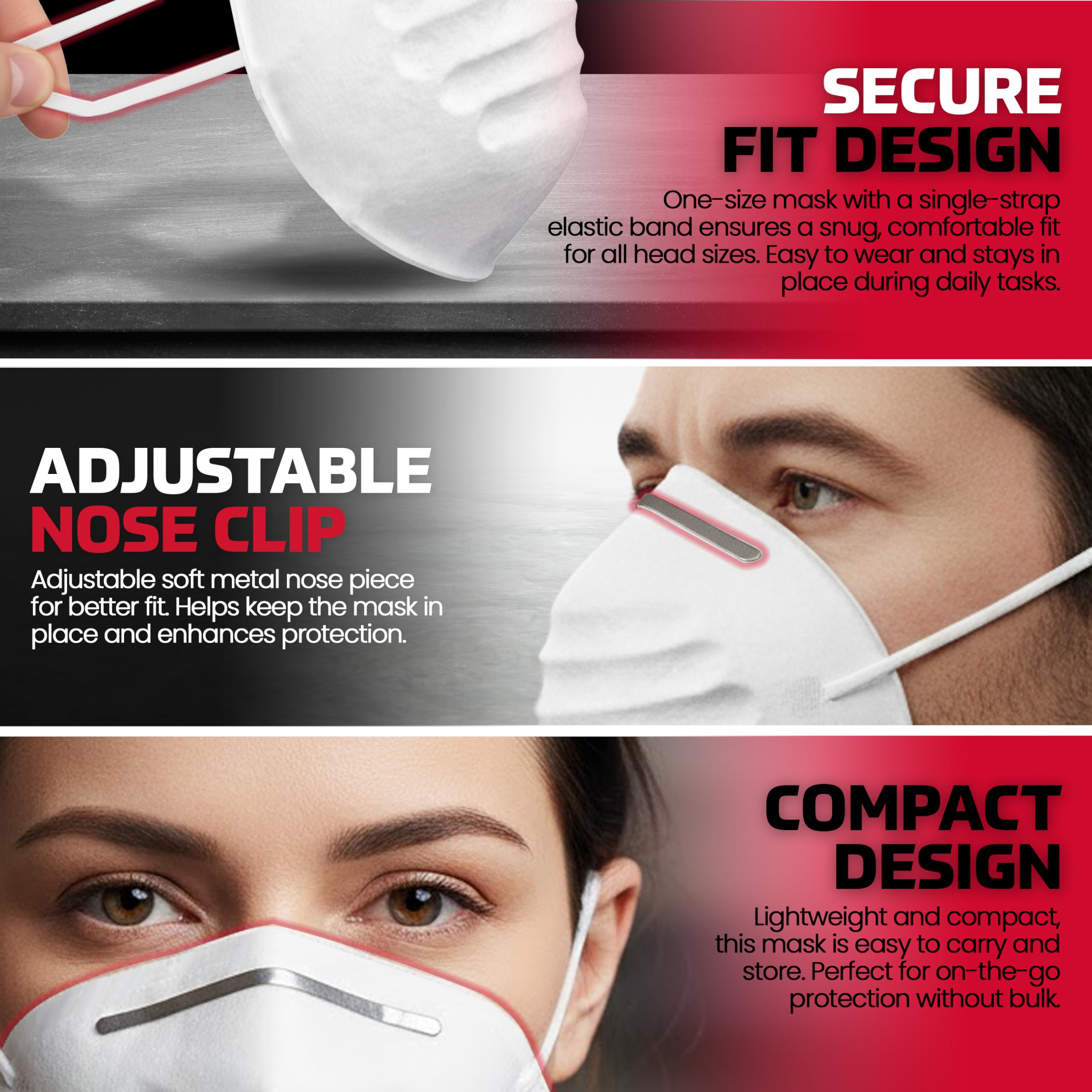 Sas Safety Corporation 2985 Nuisance Dust Mask 50 Count by SAS Safety Corporation