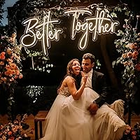 Vista 7 de Letrero de neón personalizado para boda, letreros de neón personalizados, decoración de pared personalizada, letrero con nombre para cumpleaños