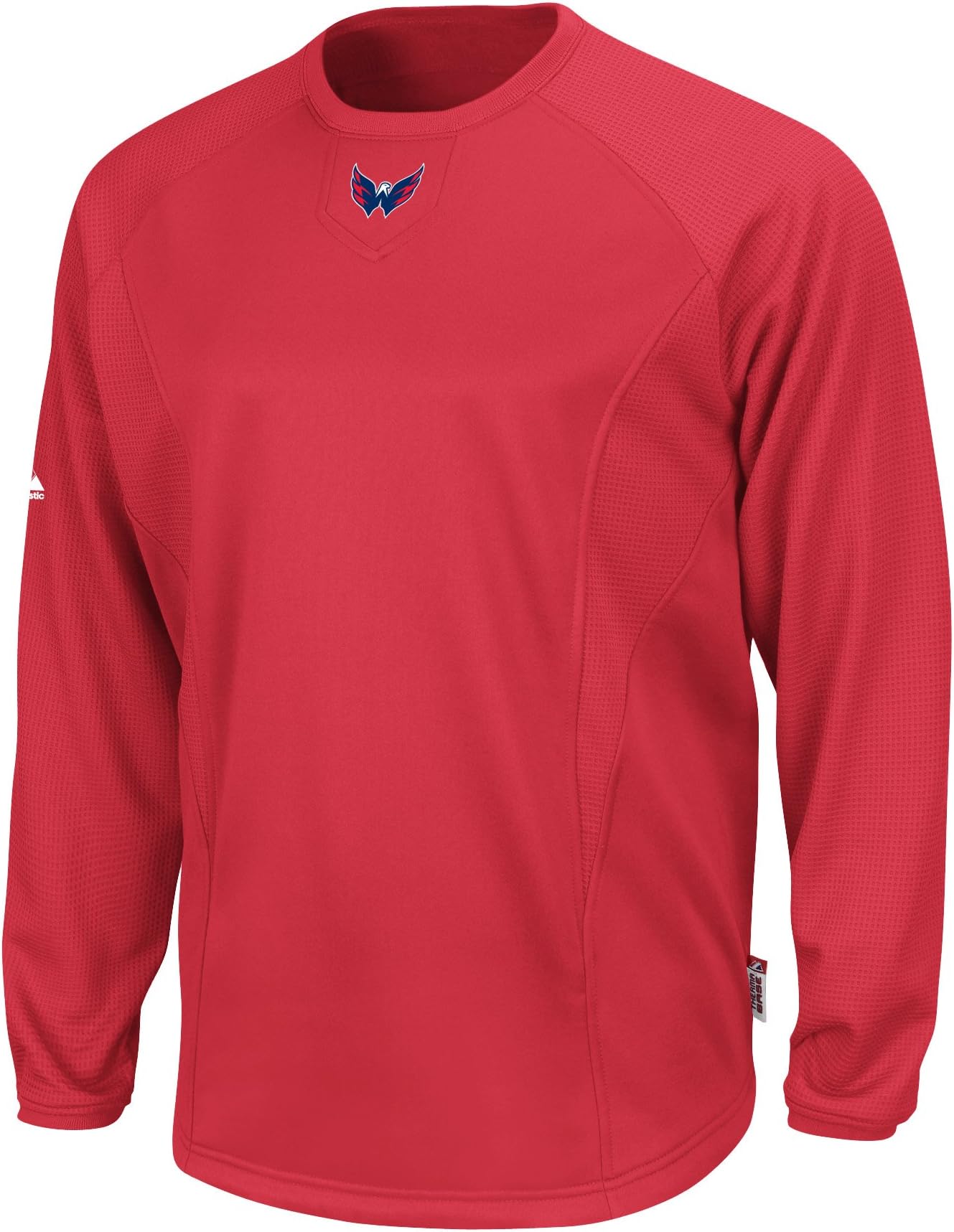 NHL Washington Capitals Long Sleeve Crew Neck Tech Fleece Pullover Men's