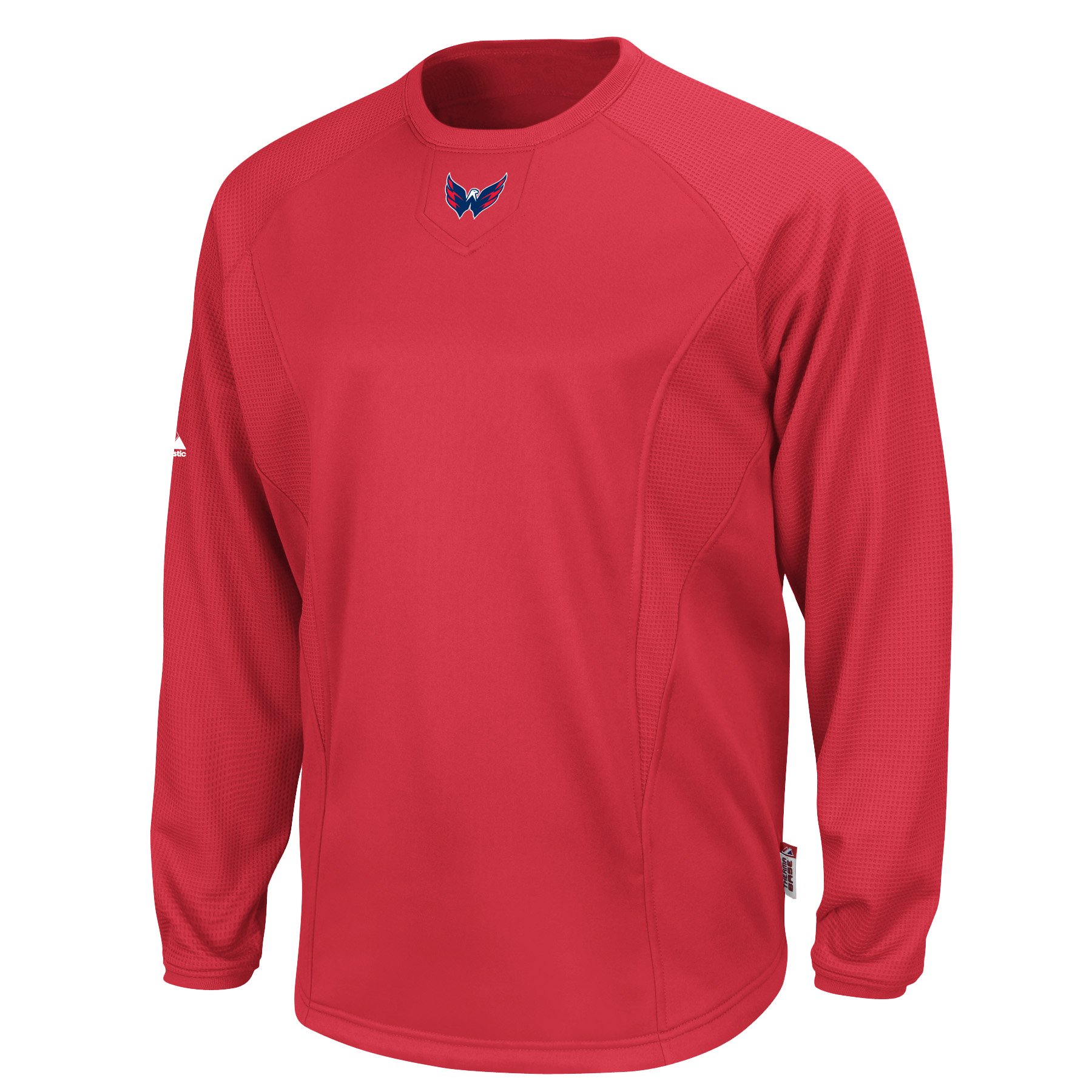 NHL Washington Capitals Long Sleeve Crew Neck Tech Fleece Pullover Men's
