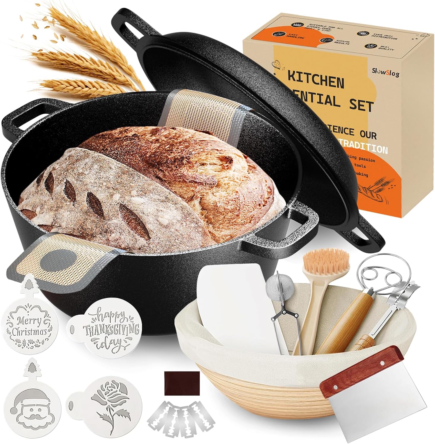Cast Iron Dutch Oven for Bread Baking Thumbnail